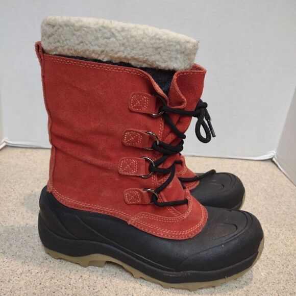 Land's End Boots Men's Size 6 Women's 8 - Picture 1 of 5